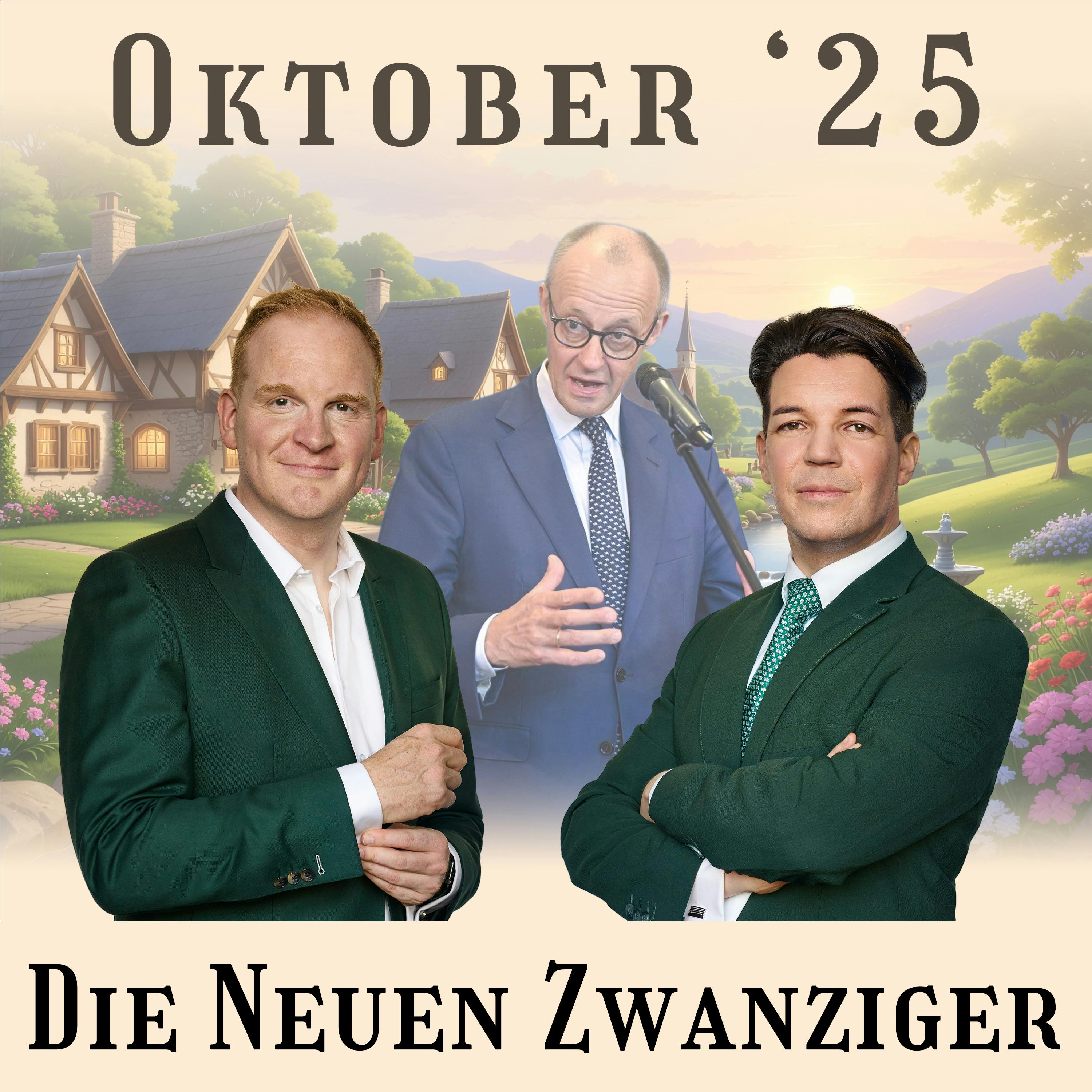 Merz' Stadtbild, Ahrens/Bender AfD-Pessimismus, Hüther/Rürup Industriepolitik, Reichtum – Episodenbild